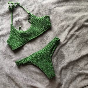 Boutique green bikini